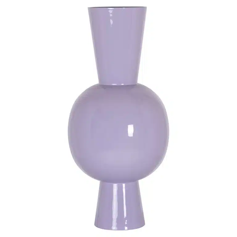 Richmond Interiors vaas 40x40x84 cm Arline lavendel