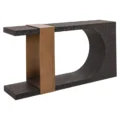 Richmond Interiors wandtafel Bazel 150x36x76 cm metaal