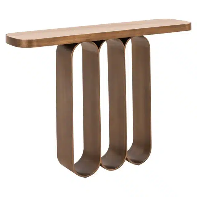 Richmond Interiors wandtafel Locarno 120x31x83,5 cm keramiek