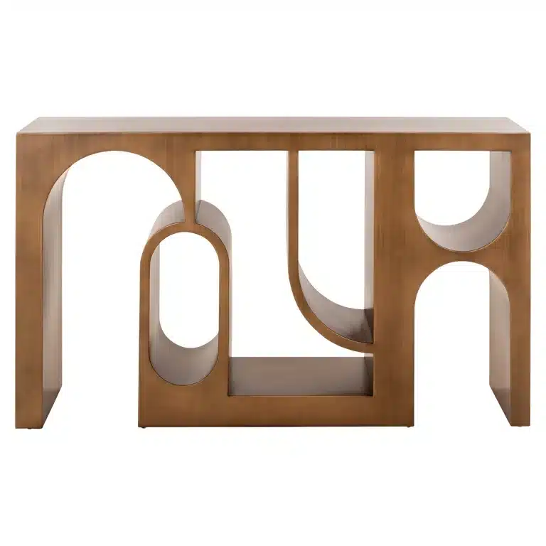 Richmond Interiors wandtafel Lugano 150x36x85,5 cm metaal