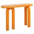 Richmond Interiors wandtafel Rascal 120x35x80 cm oranje