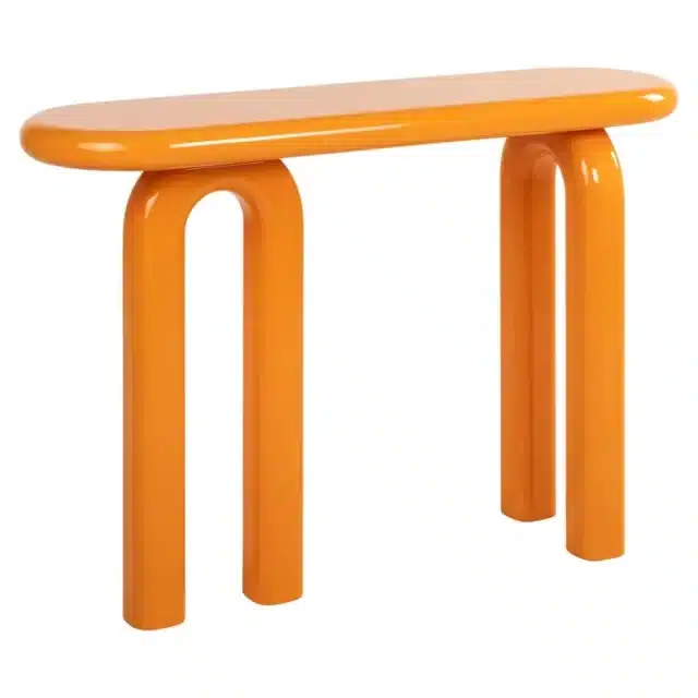 Richmond Interiors wandtafel Rascal 120x35x80 cm oranje