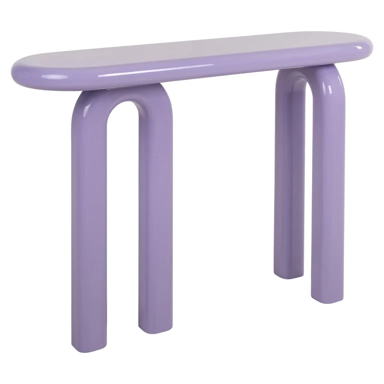 Richmond Interiors wandtafel Rascal 120x35x80 cm paars