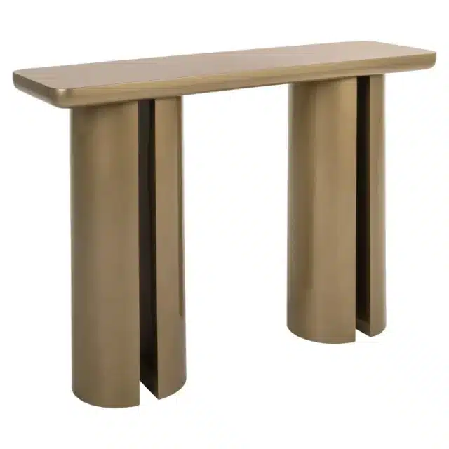 Richmond Interiors wandtafel Whisker 120x35x80 cm goud