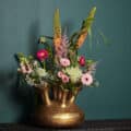 Starfurn Vaas Seven Way | 35 cm | Antiek goud