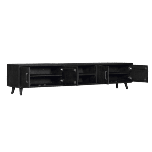 Starfurn Tv Meubel Omaha Black 240 Cm