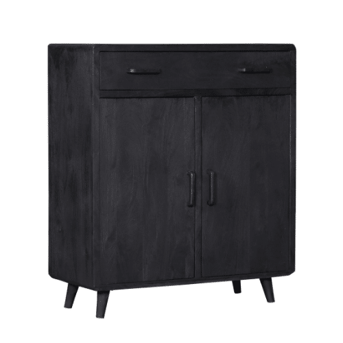 Starfurn Kabinet Kast Omaha Black 100 Cm