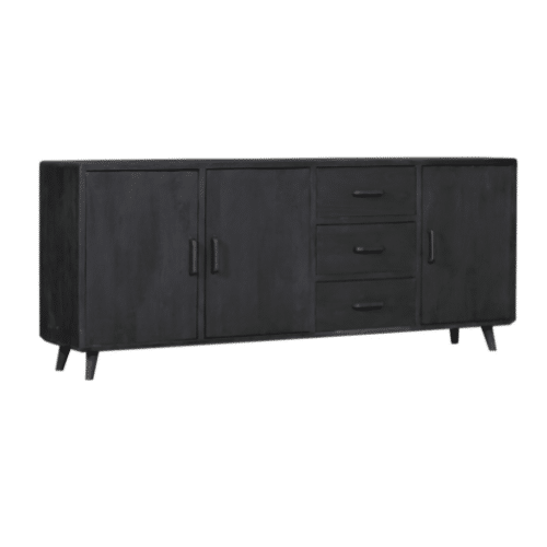 Starfurn Dressoir Omaha Black 220 Cm
