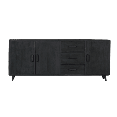 Starfurn Dressoir Omaha Black 220 Cm