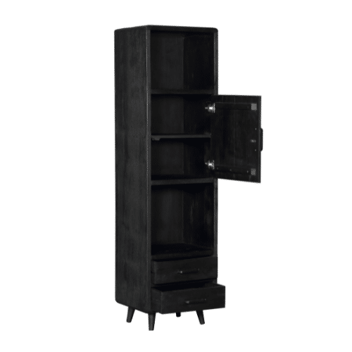 Starfurn Boekenkast Omaha Black 55 Cm