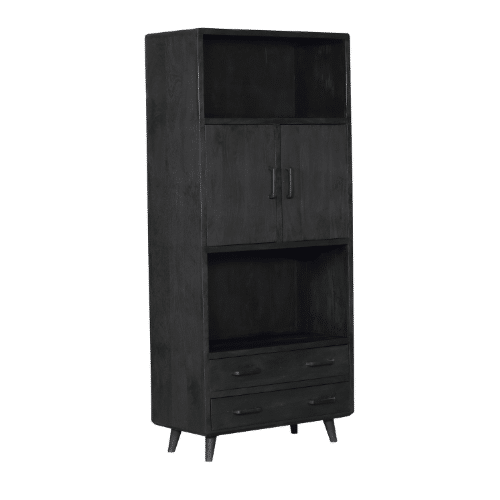 Starfurn Boekenkast Omaha Black 90 Cm