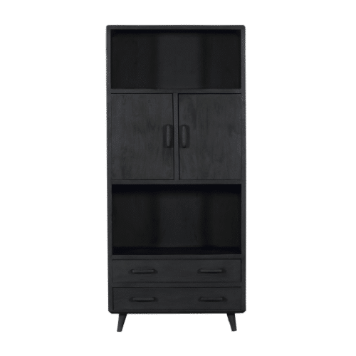 Starfurn Boekenkast Omaha Black 90 Cm