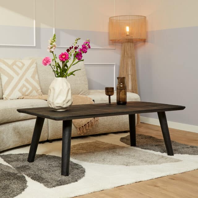 Starfurn Salontafel Omaha Black 130 Cm
