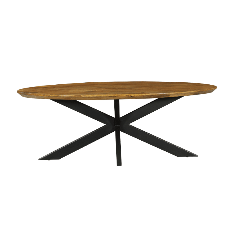 Starfurn Eettafel Brandy 160 Cm Ovaal