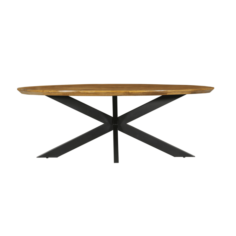 Starfurn Eettafel Brandy 160 Cm Ovaal