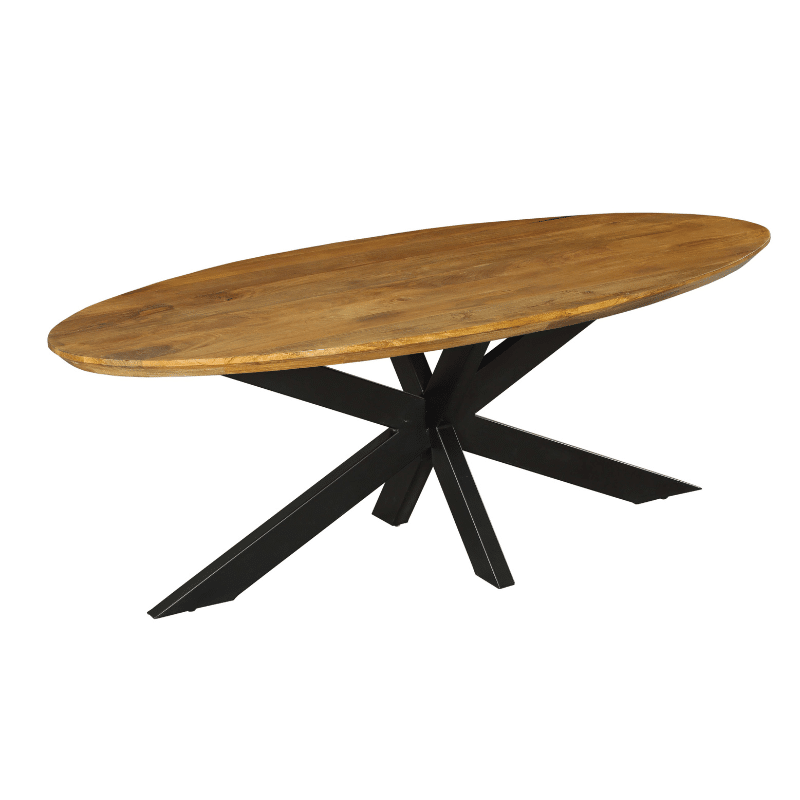 Starfurn Eettafel Brandy 160 Cm Ovaal