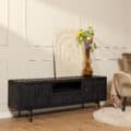 Starfurn Tv meubel Brandy Black | 150 cm