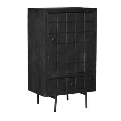 Starfurn Kabinet Kastje Brandy Black 60 Cm