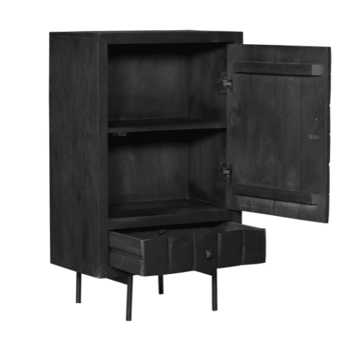 Starfurn Kabinet Kastje Brandy Black 60 Cm