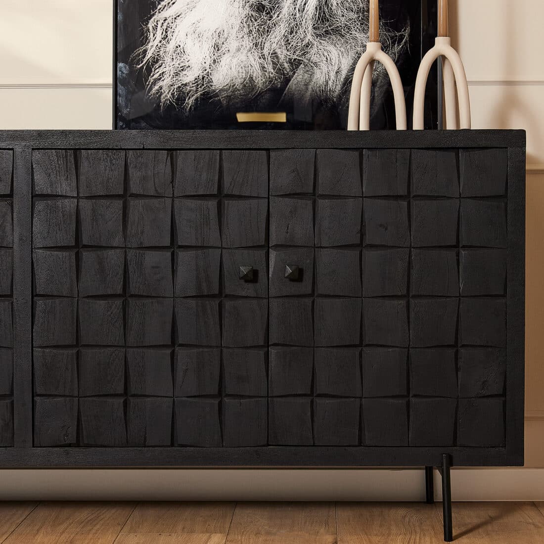 Starfurn Dressoir Brandy Black 220 Cm