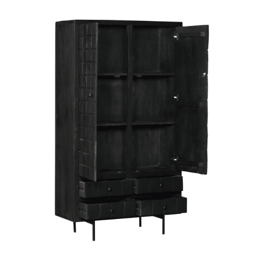 Starfurn Kabinet Brandy Black 100 Cm