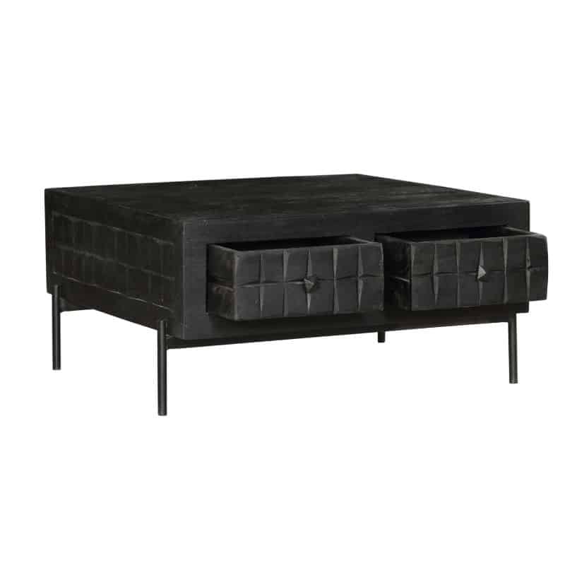 Starfurn Salontafel Brandy Black 80 Cm