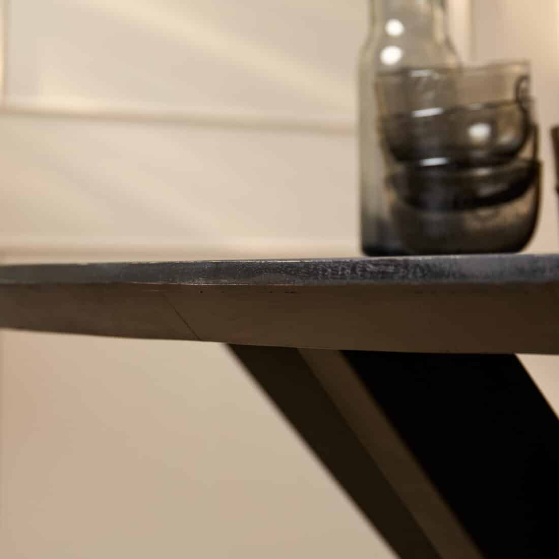 Starfurn Eettafel Brandy Black 160 Cm Ovaal