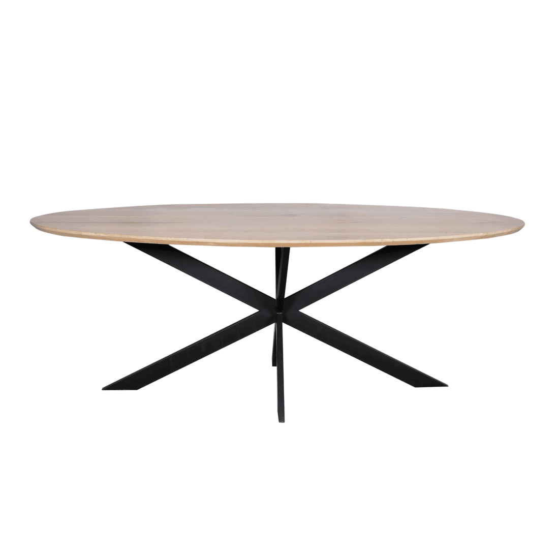 Starfurn Eiken Eettafel Ferris Ovaal 210 Cm Naturel