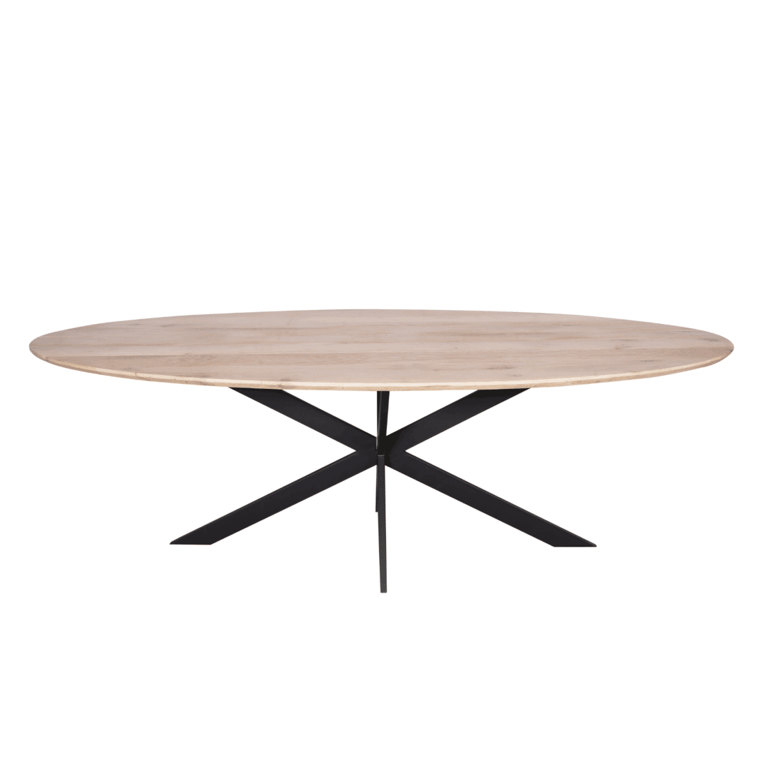 Starfurn Eiken Eettafel Ferris Ovaal 210 Cm Naturel