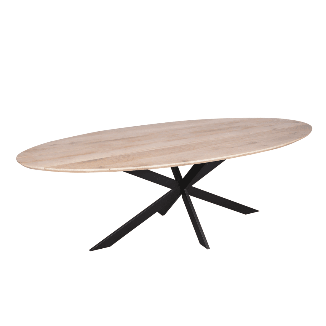Starfurn Eiken Eettafel Ferris Ovaal 210 Cm Naturel