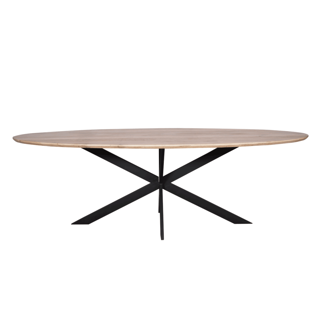 Starfurn Eiken Eettafel Ferris Ovaal 210 Cm Naturel