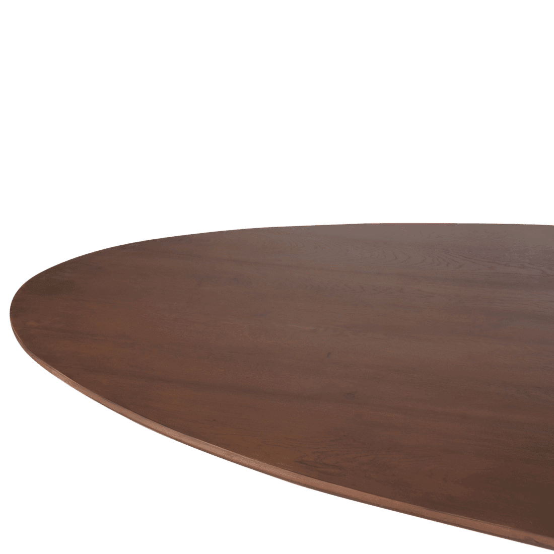 Starfurn Eiken Eettafel Ferris Ovaal 210 Cm Walnoot