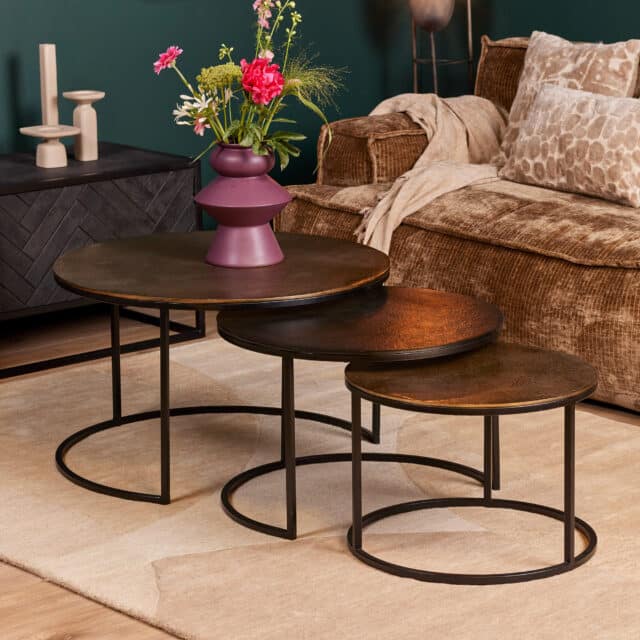 Starfurn Salontafel Xaro 75 Cm Set Van 3