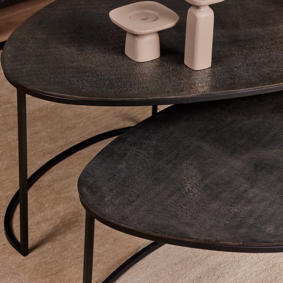 Starfurn Salontafel Lana 65 Cm Set Van 2
