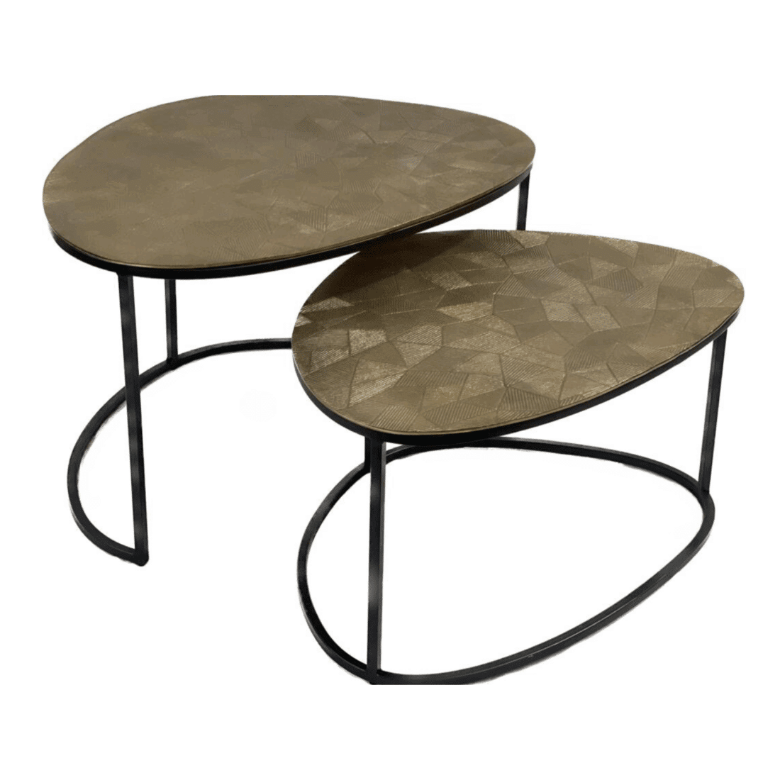 Starfurn Salontafel Ziva Gold 90 Cm