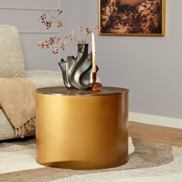 Starfurn Salontafel Fiore Gold 60 Cm
