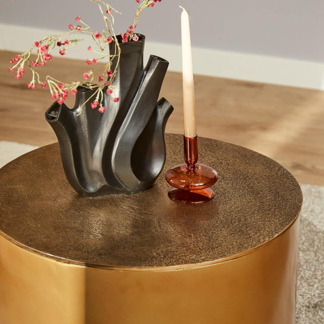 Starfurn Salontafel Fiore Gold 60 Cm