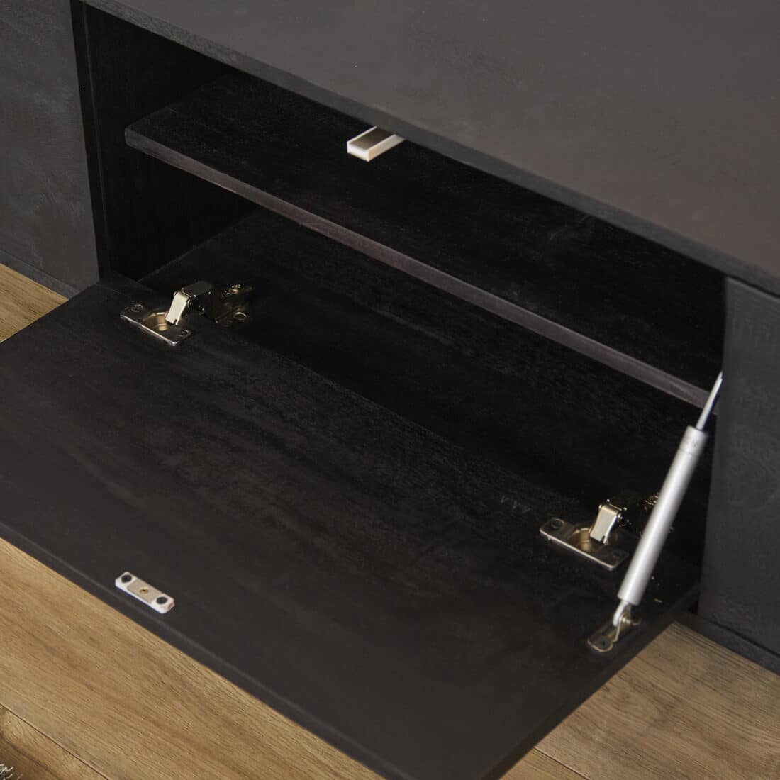 Starfurn Zwevend Tv Meubel Vision Black 280 Cm