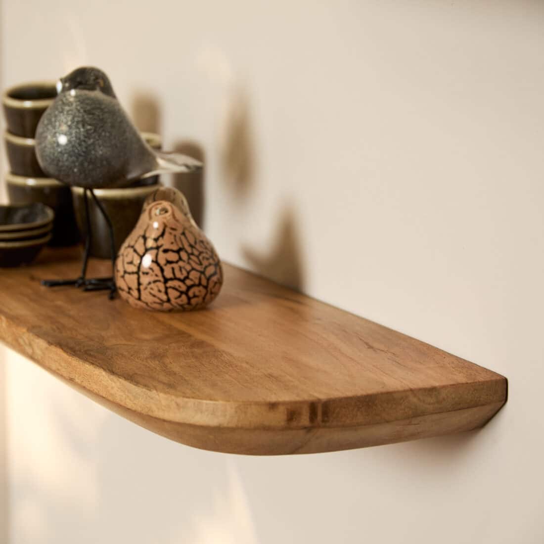 Starfurn Wandplank Gusta Naturel 60 Cm Set Van 3