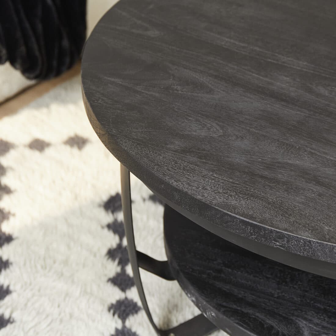 Starfurn Salontafel Paras Black 70 Cm