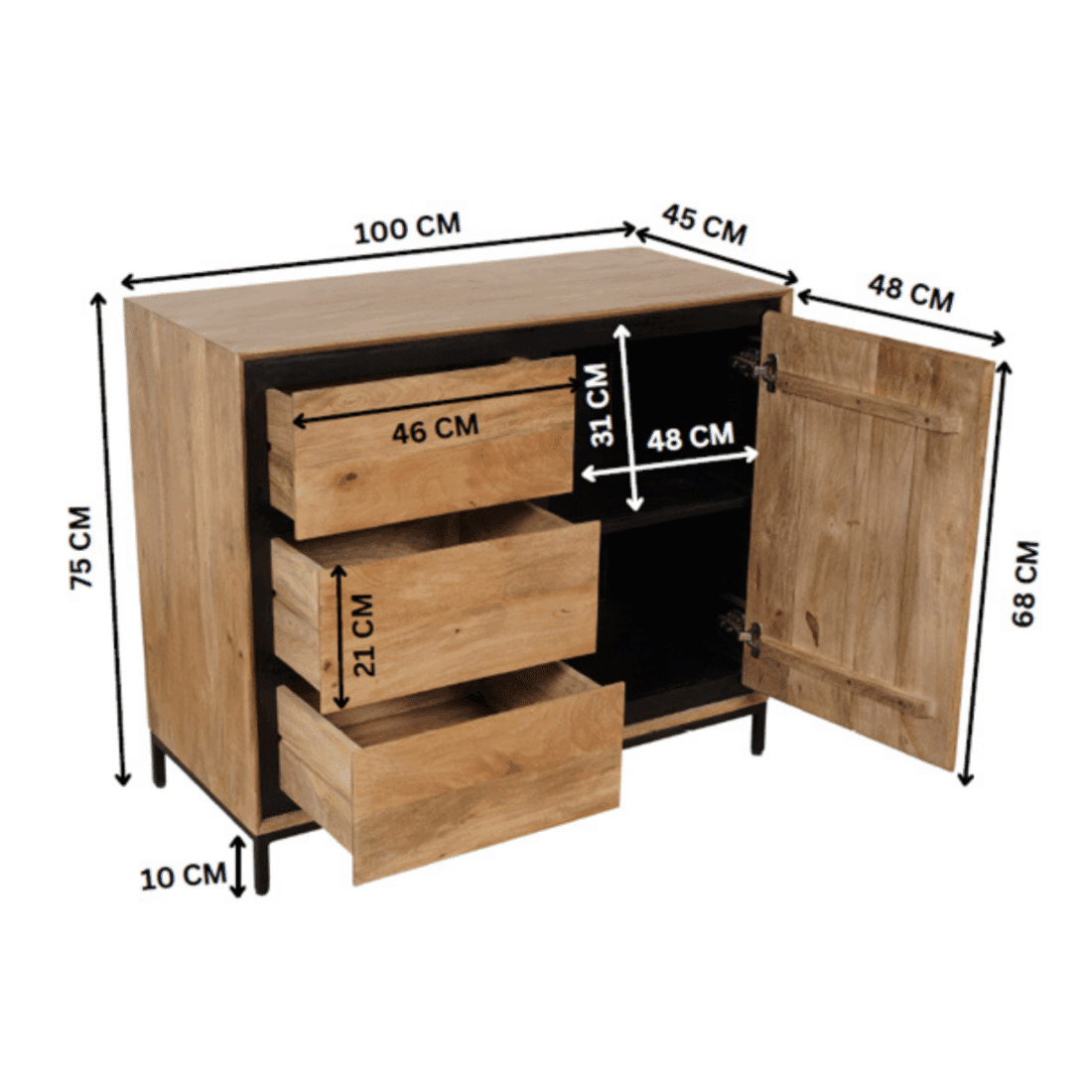 Starfurn Dressoir Richwood 160 Cm