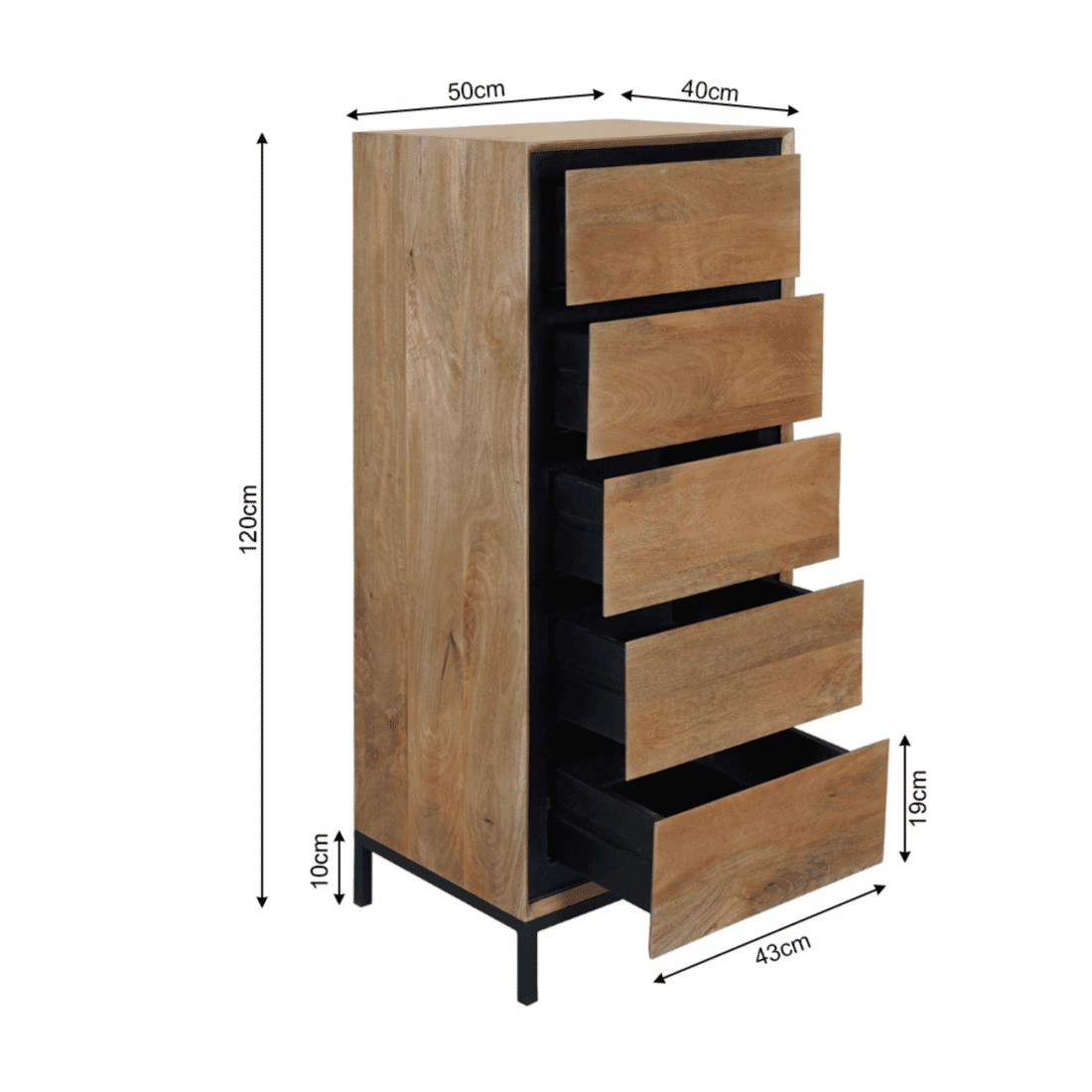 Starfurn Ladekast Richwood 50 Cm