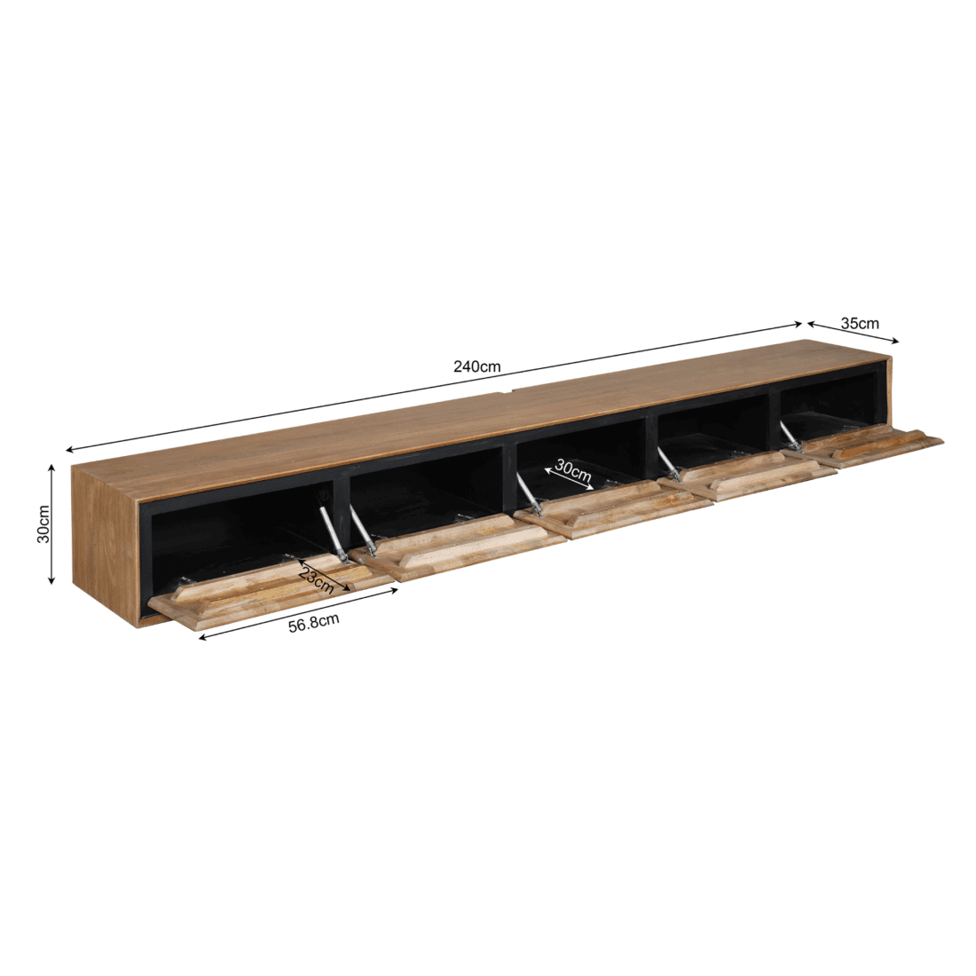 Starfurn Zwevend Tv Meubel Richwood 280 Cm