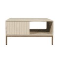 Starfurn Salontafel Madison Sand | 80 cm | Vierkant