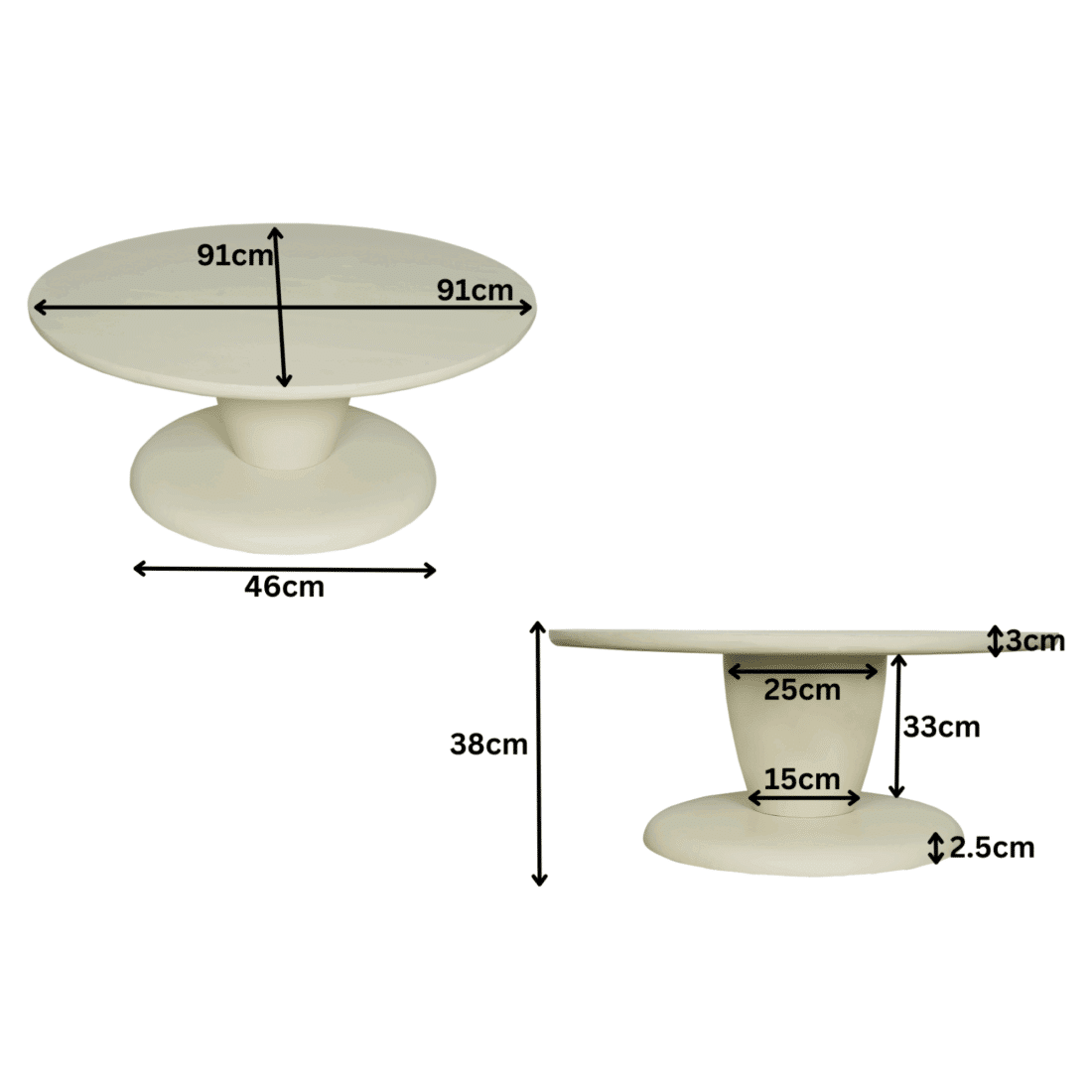 Starfurn Salontafel Mabel 90 Cm