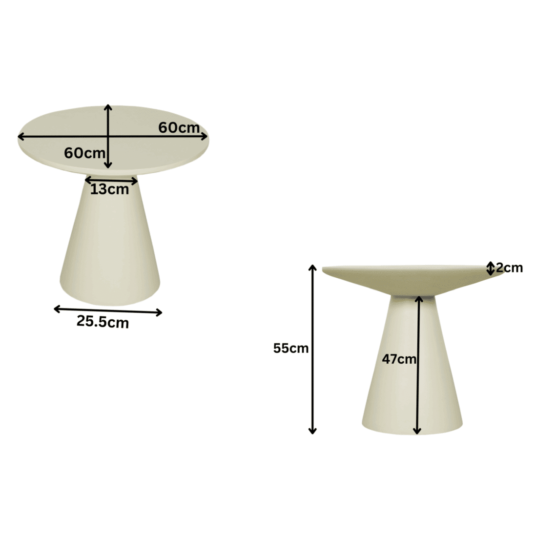 Starfurn Salontafel Bellis 60 Cm