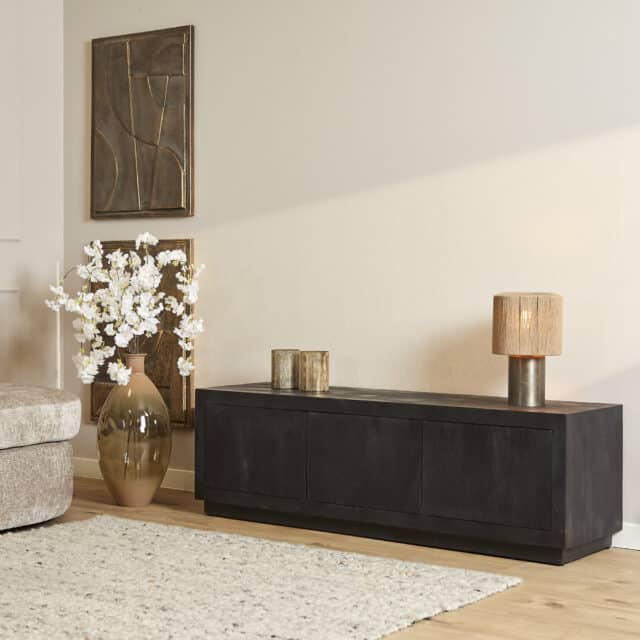 Starfurn Tv Meubel Brussel Black 150 Cm