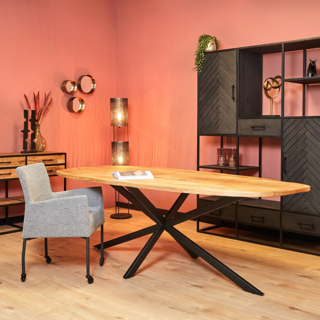 Starfurn Eettafel Elegance 200 Cm Deens Ovaal