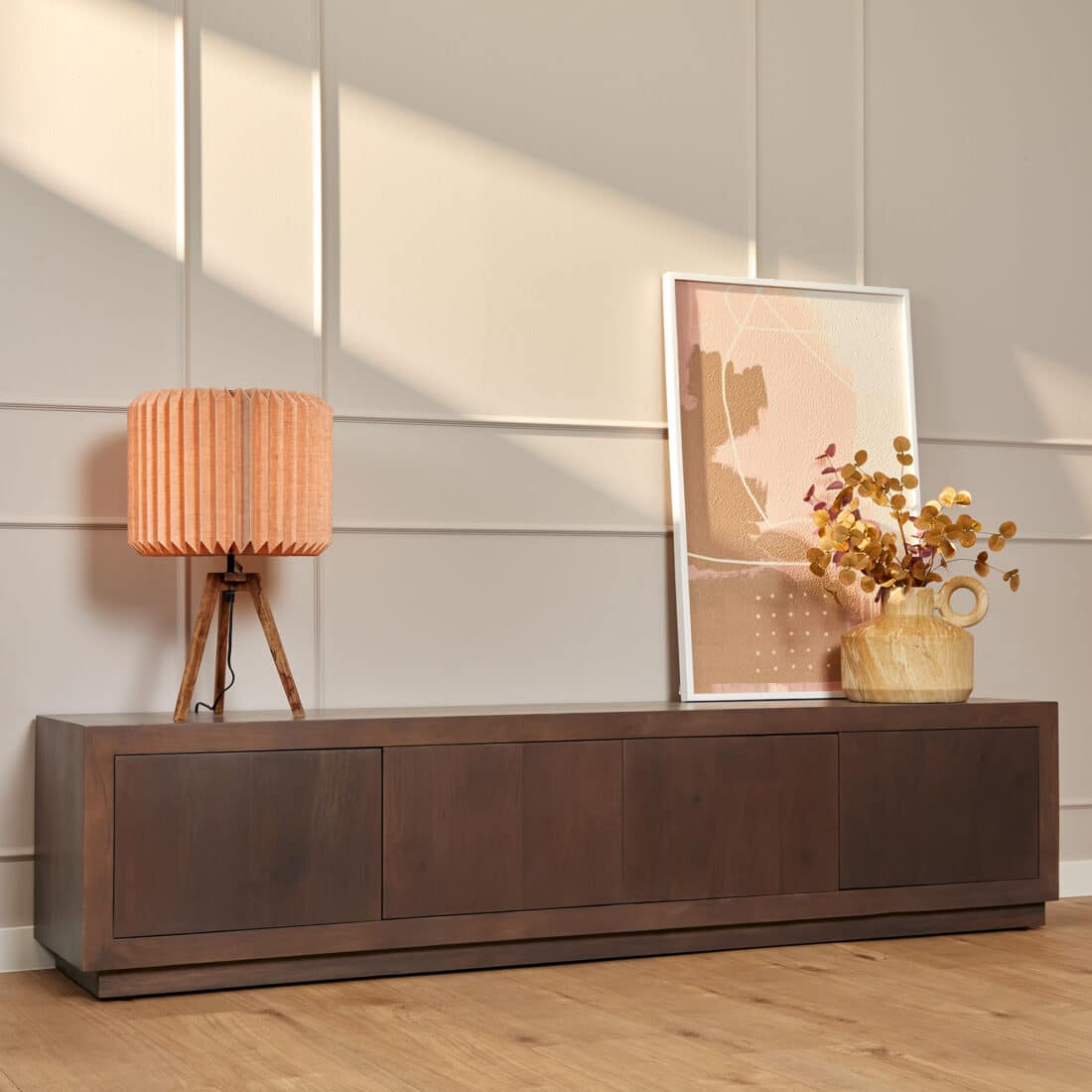 Starfurn Tv Meubel Brussel Walnut 200 Cm