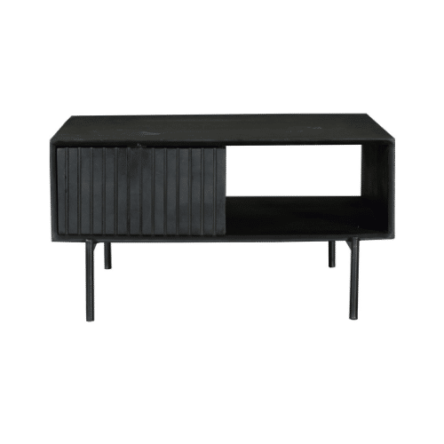 Starfurn Salontafel Madison Black 80 Cm Vierkant